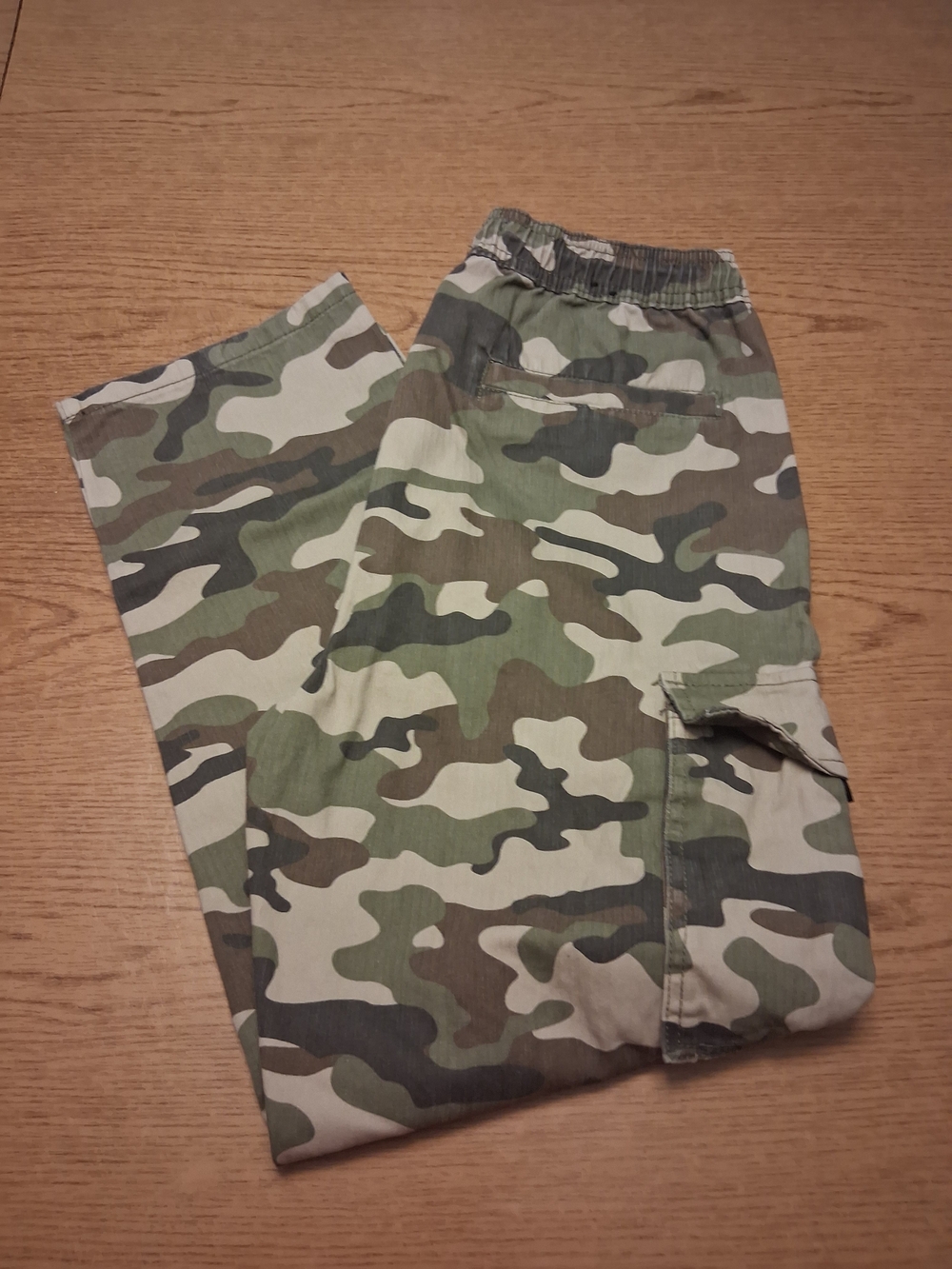 Mens WXYZ Camouflage Cargo Pants - Green Camo Size - S